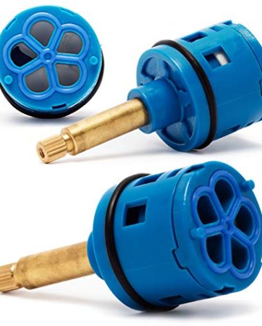 Ceramic Cartridge Replacement Brass Diverter 5 Way Panel Shower Faucet D 36 L 39mm