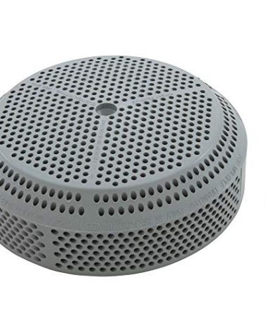 Balboa Water Group Suction Cover, BWG, 4-7/8", 179/256 gpm, Light Gray