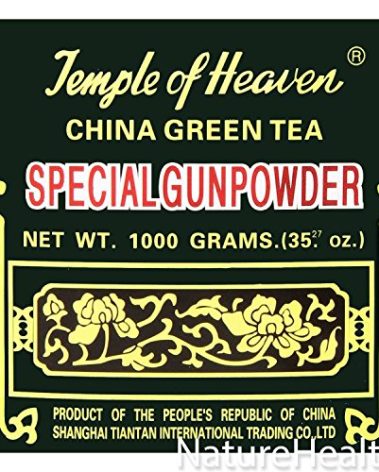 Temple of Heaven China Green Tea Special Gunpowder 1 Kilo Guaranteed Authenticity, 2.2 Pound (Pack of 1)