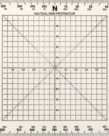 Weems & Plath Marine Navigation Square Protractor (5-Inch)