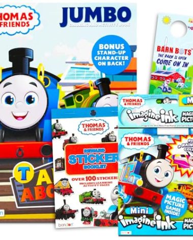 Thomas The Train Imagine Ink Book and Sticker Book Set