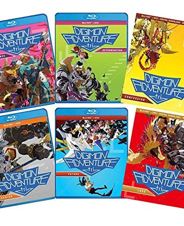 Digimon Adventure tri.: The Complete 6-Film Collection - Coexistence / Determination / Confession / Reunion / Future / Loss [Blu-ray + DVD]