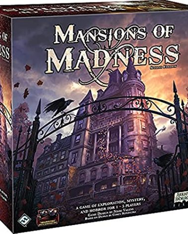 Asmodee Mansions of Madness Board Game (2nd Edition) - Dive into Lovecraftian Horror and Mystery with Cooperative Gameplay! Ages 14+, 1-5 Players, 2-3 Hour Playtime